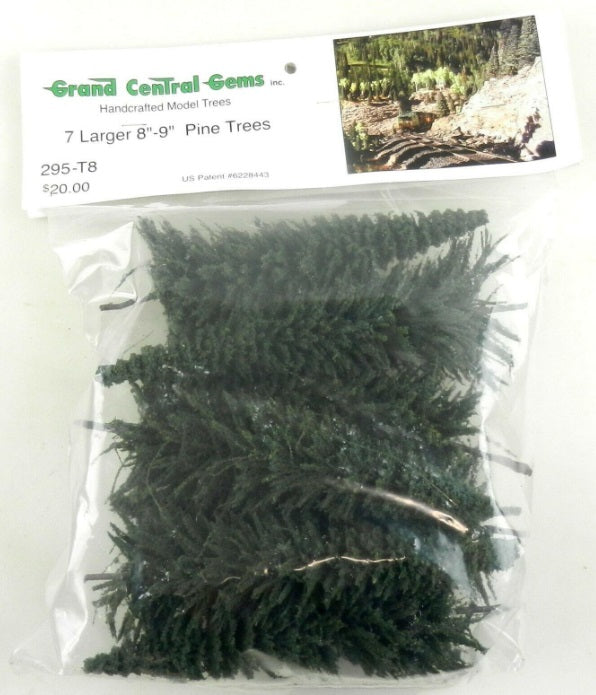 Grand Central Gems T8 HO Green Large Pine Trees 8
