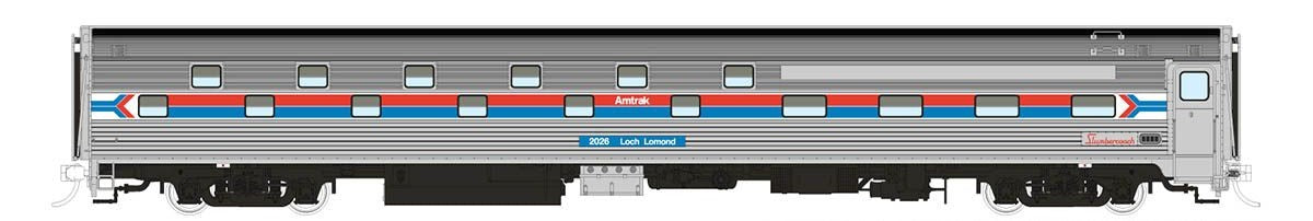 Rapido Trains 141001 HO Amtrak Phase 1 Budd Slumbercoach #2024 Loch Sloy