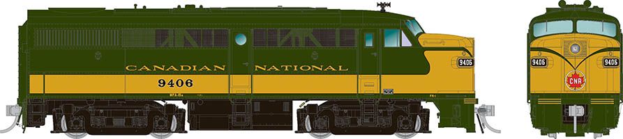 Rapido Trains 037002 HO CN Alco FA-1 Diesel Locomotive Standard DC #9402