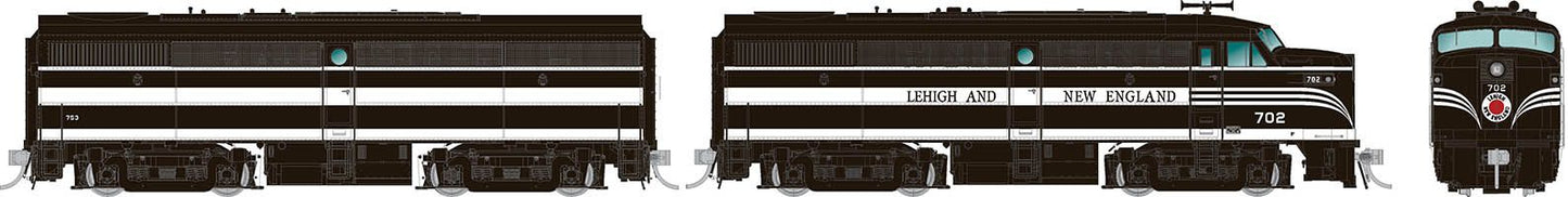 Rapido Trains 037024 HO L&NE Alco FA-1/FB-1 Diesel Locomotive DC #707 & #751