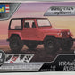 Revell 85-1239 1:25 Jeep Wrangler Rubicon SUV Plastic Model Kit