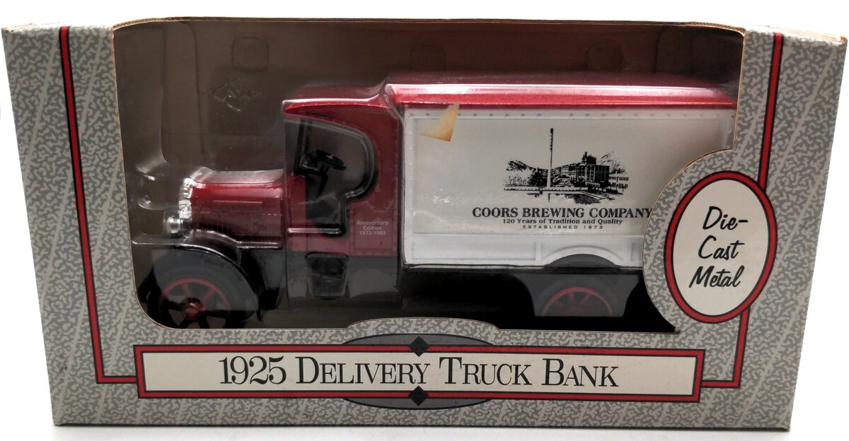 Ertl B201 1:30 Coors Kenworth 1925 Delivery Truck Brewing Co Bank
