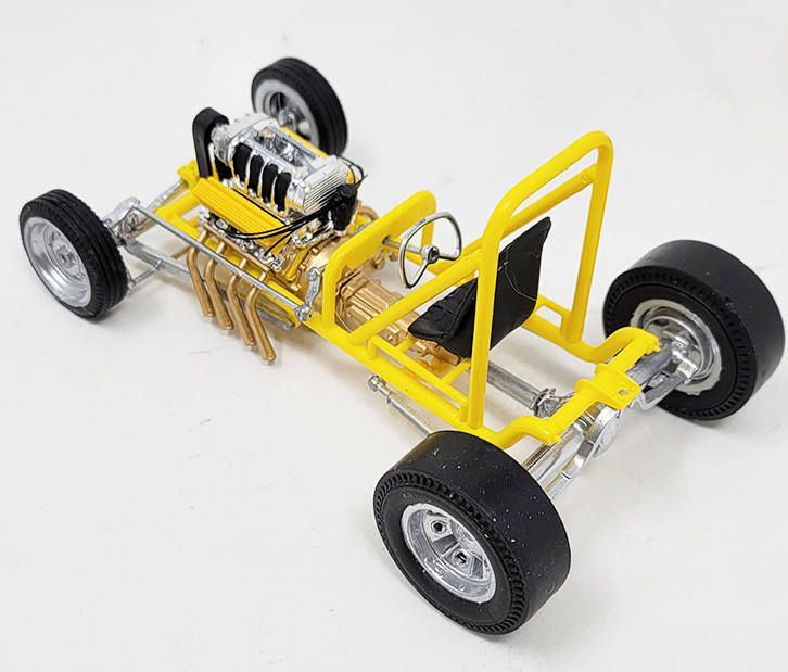 Atlantis Models 13101 1:25 Yellow Fever Competition Coupe Plastic Model Kit