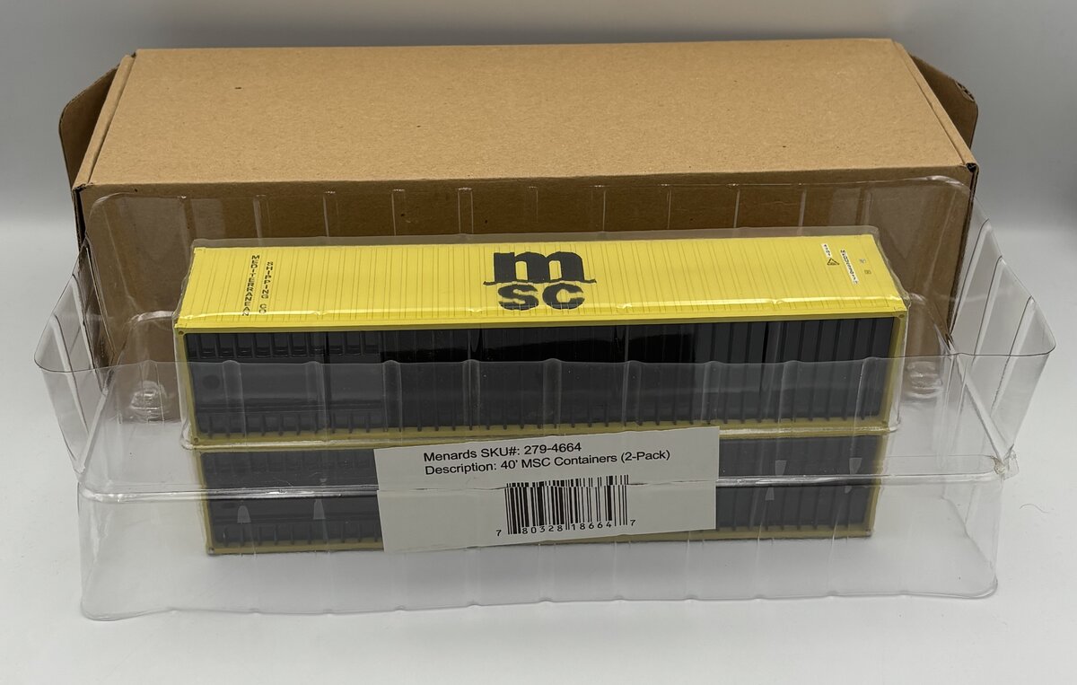 Menards 279-4664 40' MSC Containers (2-Pack)