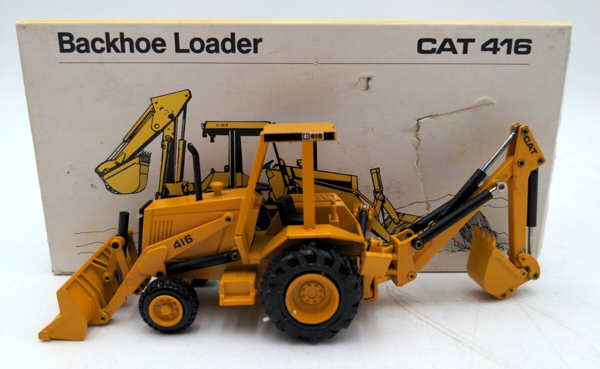 NZG 285 1:50 Caterpillar 416 Backhoe Loader