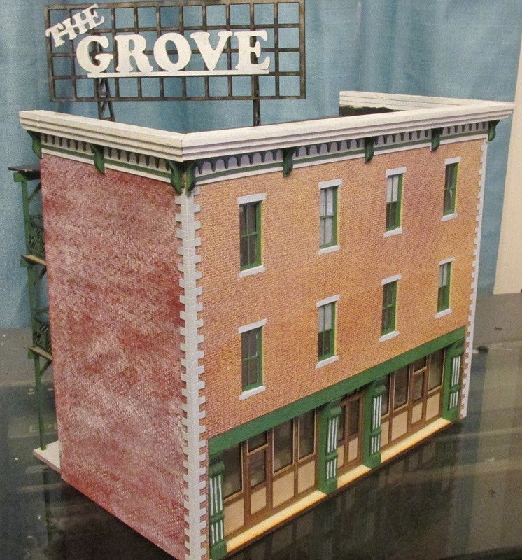 RS Laser Kits 1059 O The Grove Laser Cut Building Kit
