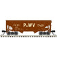 Atlas 50006144 N Pittsburgh & West Virginia 2-Bay Offset Side Hopper #157