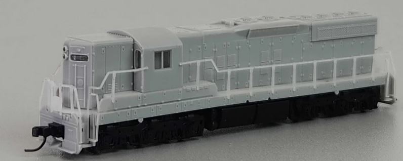 Atlas 40005321 N Undecorated Gold SD-7 Diesel Locomotive with Dynamic Brake