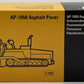 NZG 388 1:50 Caterpillar AP-1050 Asphalt Paver