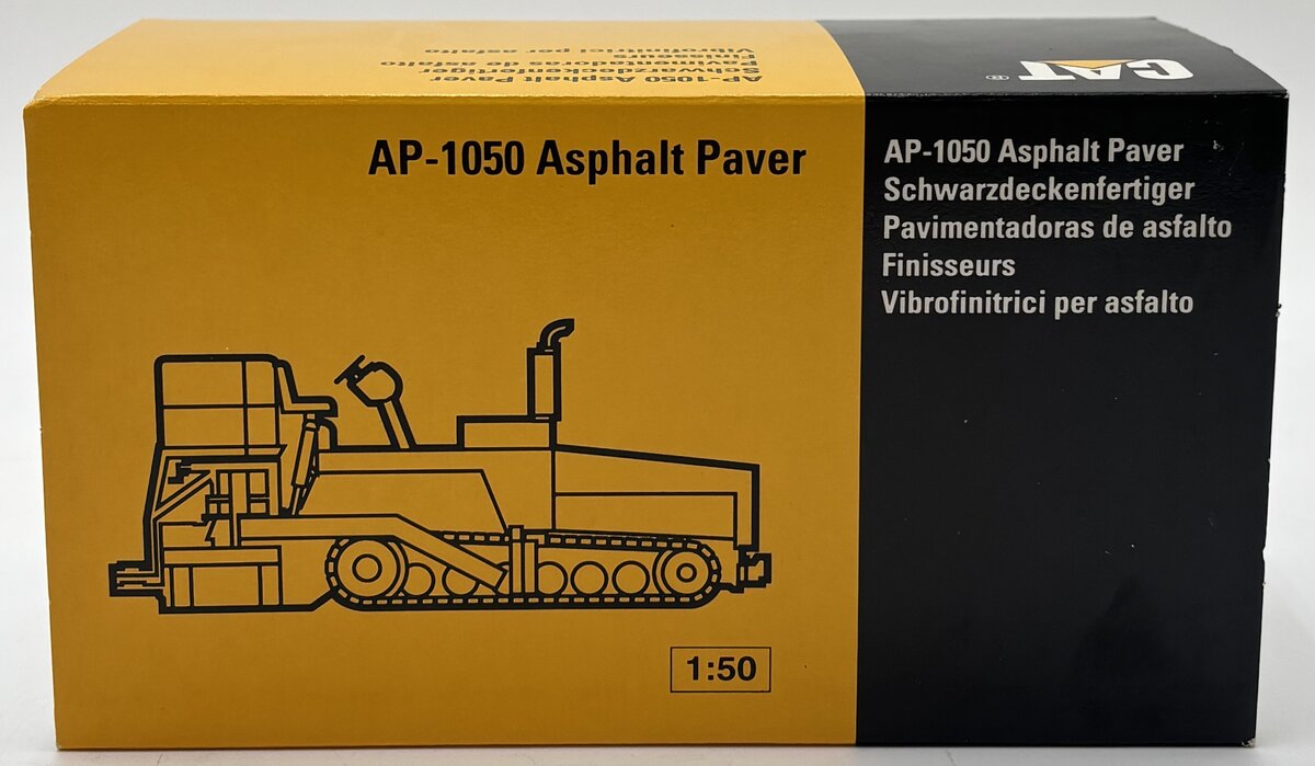 NZG 388 1:50 Caterpillar AP-1050 Asphalt Paver