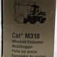 NZG 405 1:50 Caterpillar M318 Wheeled Excavator