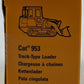 NZG 223 1:50 Caterpillar 953B Track-Type Loader