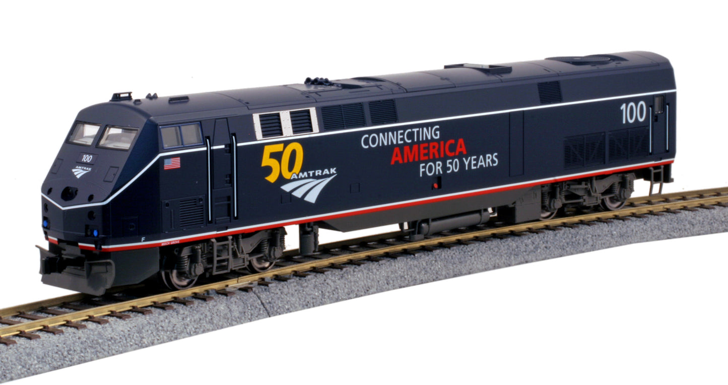 Kato 37-6113-LS HO Amtrak GE P42 "Genesis" Diesel Locomotive w/Sound #100