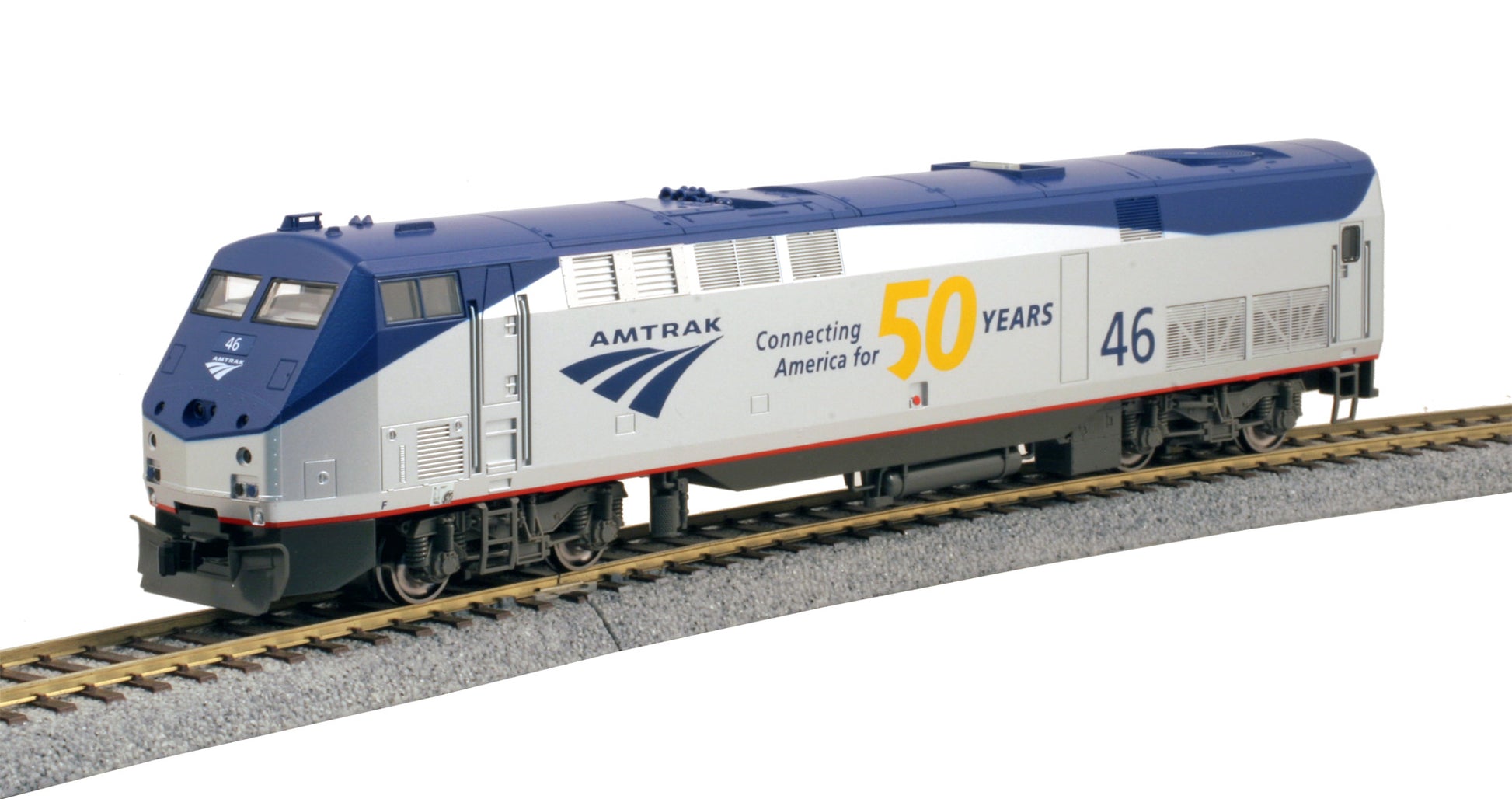 Kato 37-6112-LS HO Amtrak Ph V Late GE P42 