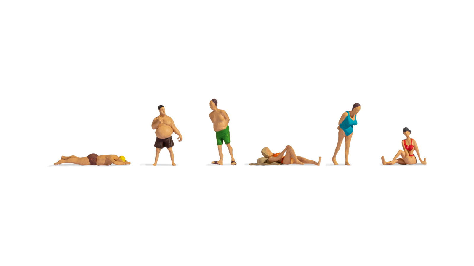 Noch 18300 HO Bathers Figures (Set of 6)
