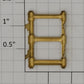 Lionel 9-18 Standard Gauge Build-A Loco Brass Ladder #9E