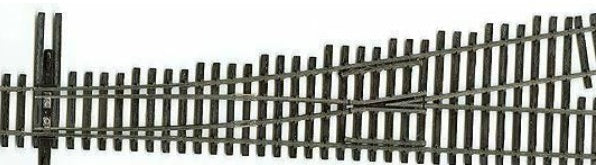 Walthers 948-891 HO Scale Code 83 #5 Left Hand Switch Turnout