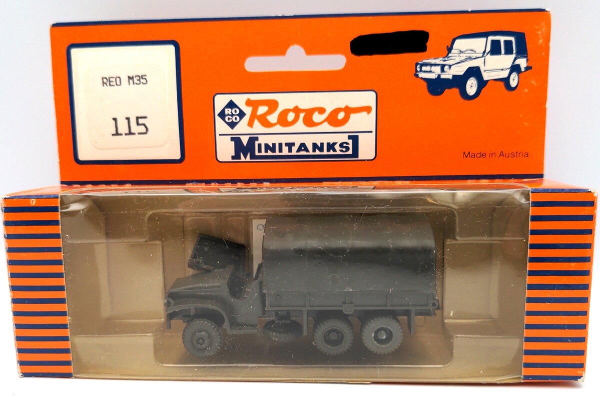 Roco 115 HO MiniTanks M34 US Cargo Truck