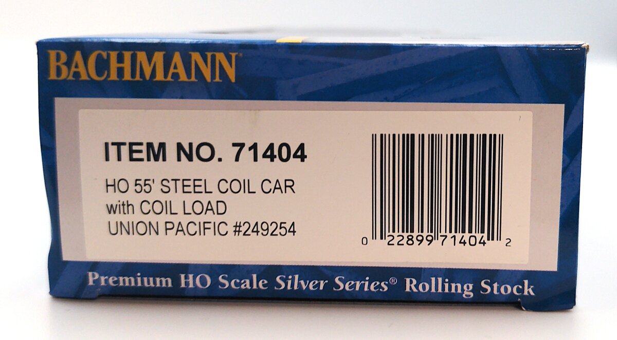 Bachmann 71404 HO Union Pacific 55' Steel Coil Car with Coil Load #249254