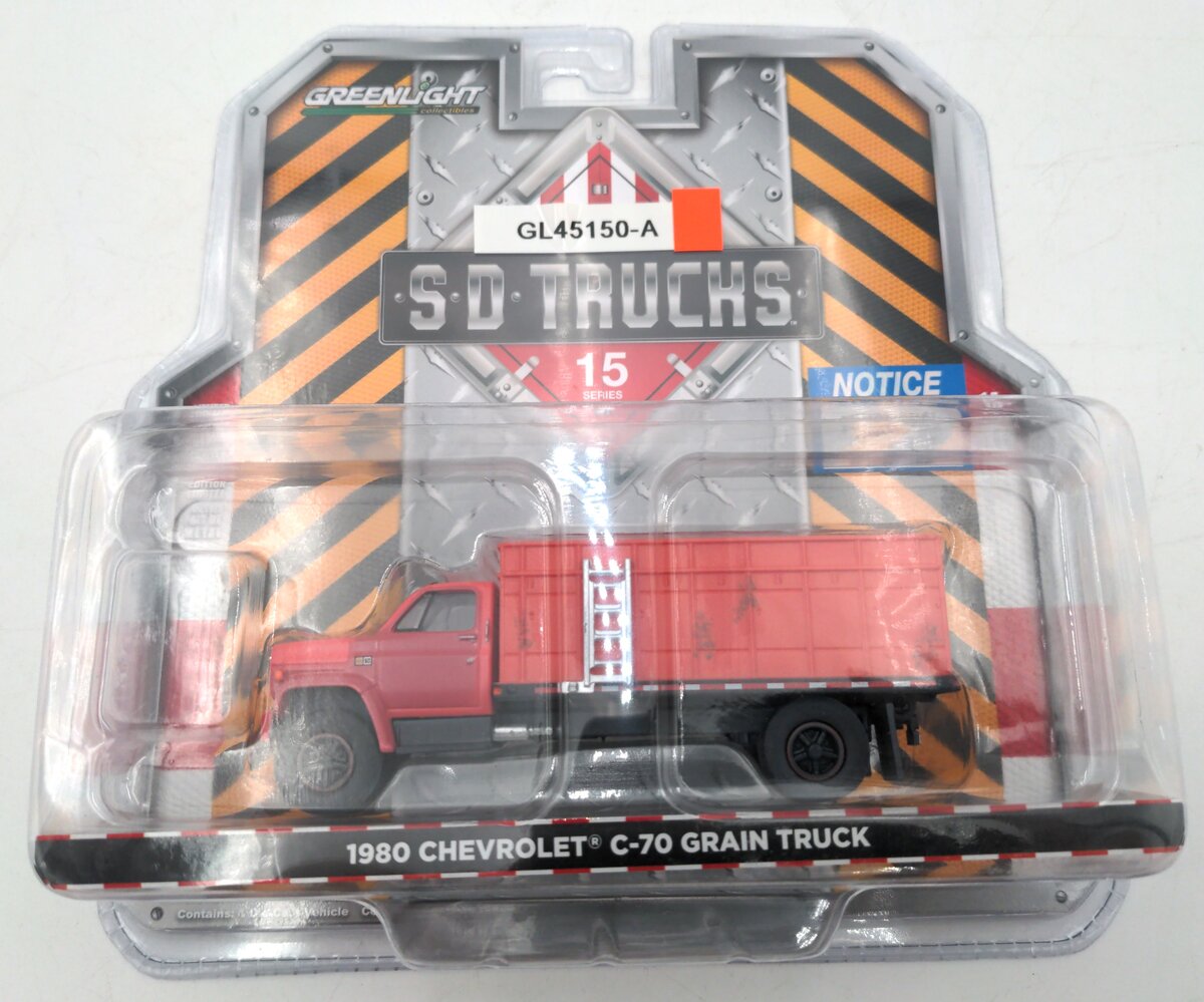 Greenlight Collectibles 45150-A 1:64 1980 Chevrolet C-70 Grain Truck