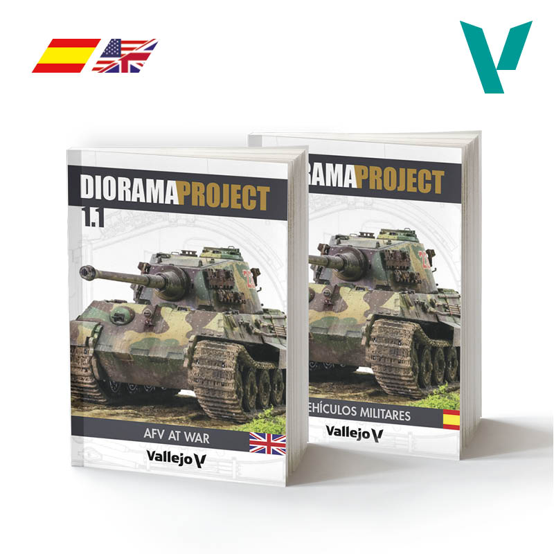Vallejo Paint 75030 Diorama Project 1.1: AFV At War Modeling Guide Book