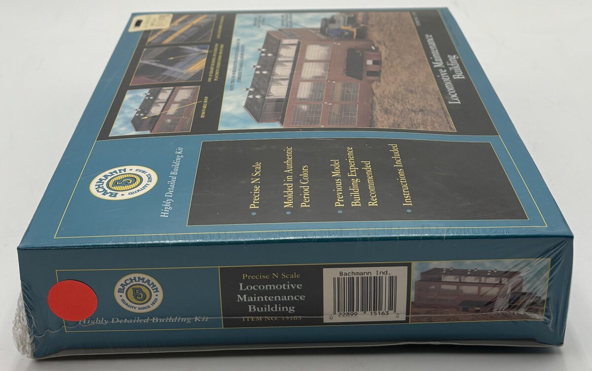 Bachmann 15163 N Scale Locomotive Maintenance Building Kit