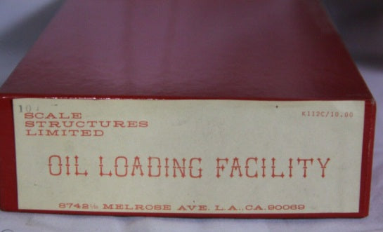 Scale Structures K112C HO Oil Loading Facility Kit