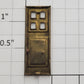 Lionel 810-1 Crane Cab Brass Door