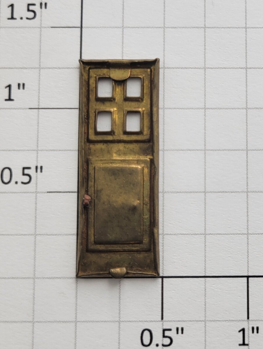 Lionel 810-1 Crane Cab Brass Door