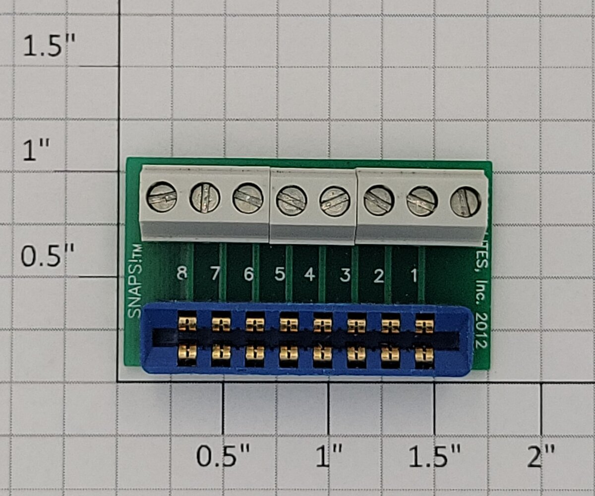 Accu-Lites 1001 Snaps! EZ Tortoise Switch Connector PCB Printed Circuit