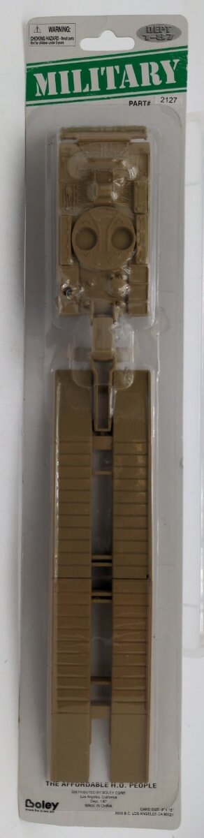 Boley 2127 1:87 Dept 1-87 Diecast Tan Army Armored Bridge Launch Vehicle