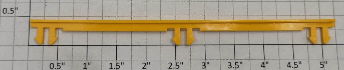 Lionel 7272-025 Door Guide Yellow