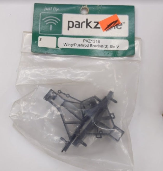 ParkZone PKZ1318 Wing/Pushrod Bracket (3) Slo V