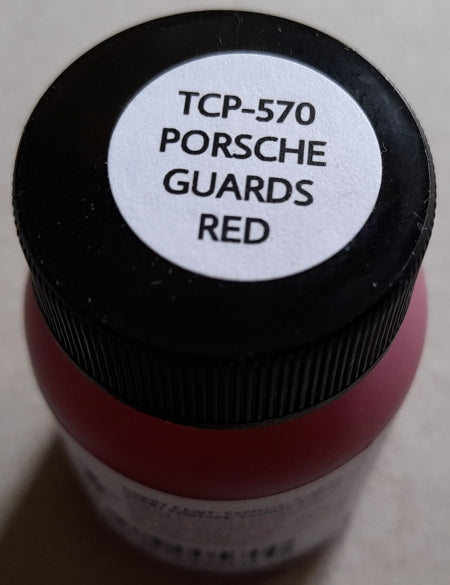 Tru-Color TCP-570 Porsche Guards Red Automotive HG Acrylic Paint - 1 oz. Bottle