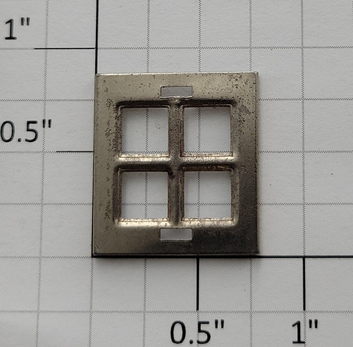 Lionel 260E-60C Nickel 4-Frame Window