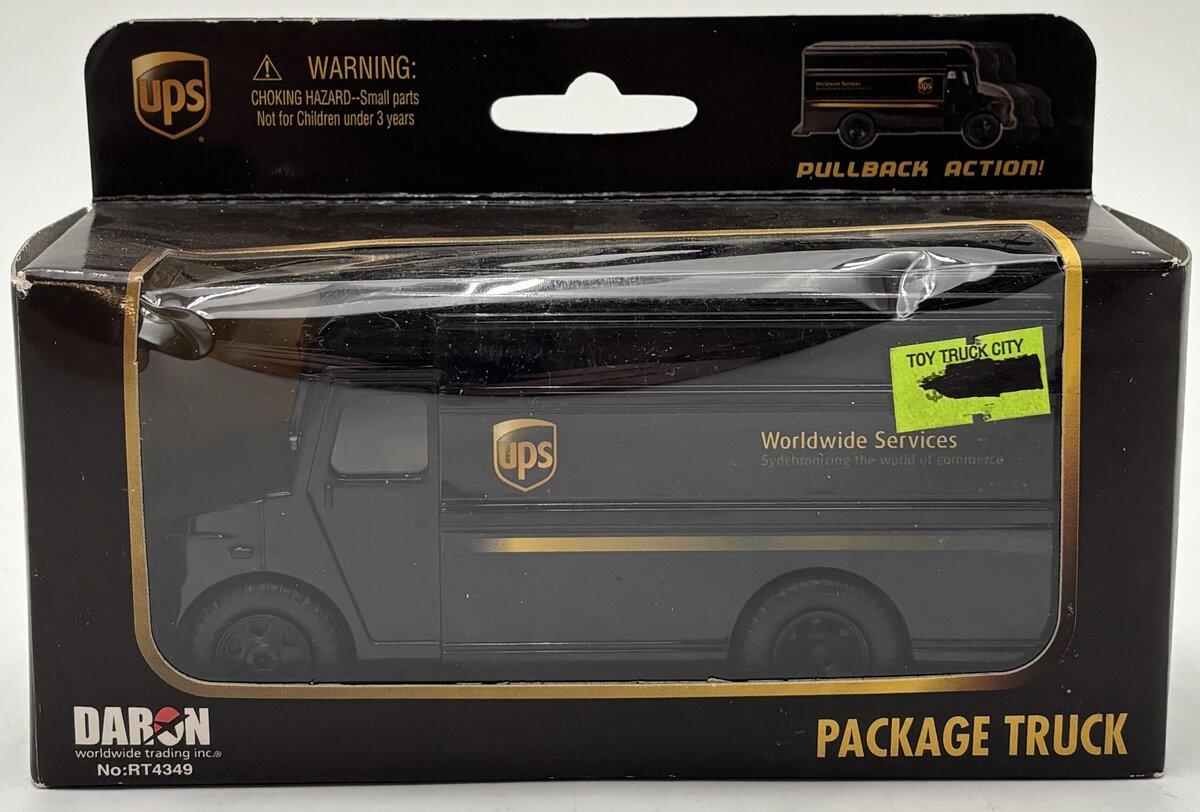Daron Worldwide Trading RT4349 UPS Pullback Package Car