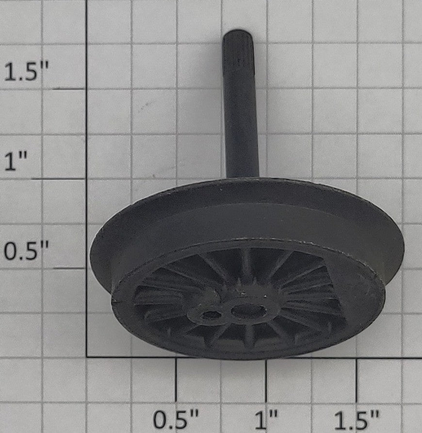 Lionel 2025-110 Black Diecast Geared End Wheel