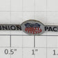 Lionel 636E-10 Union Pacific Side Medallion Nameplate