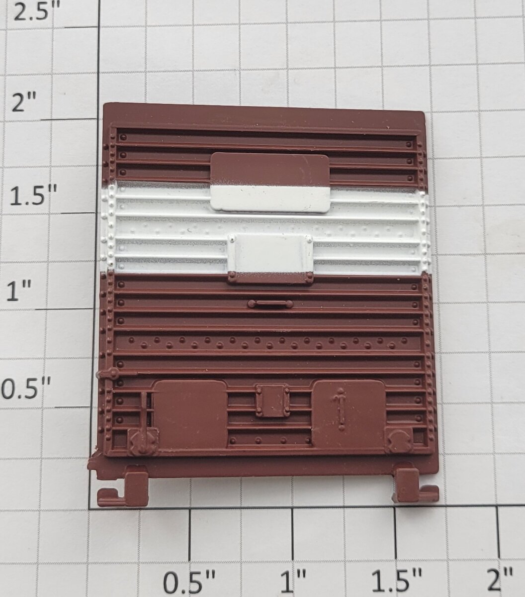 Lionel 6464-7 Brown with White Strip Multi-panel Boxcar Door