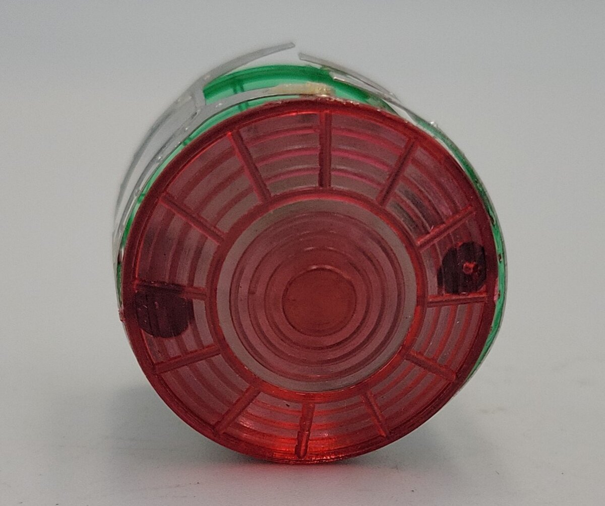 Lionel 0494-17 O Gauge Vibrating Rotating Beacon Top with Red and Green Lens