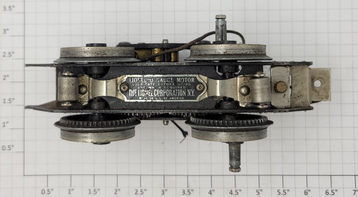 Lionel 265E-25 O Gauge Motor Assembly without E-unit