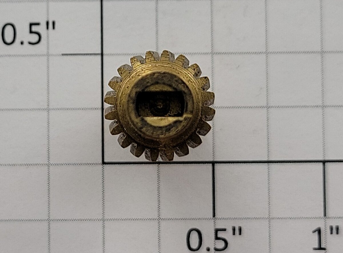 Lionel 350-111 Brass Worm Wheel