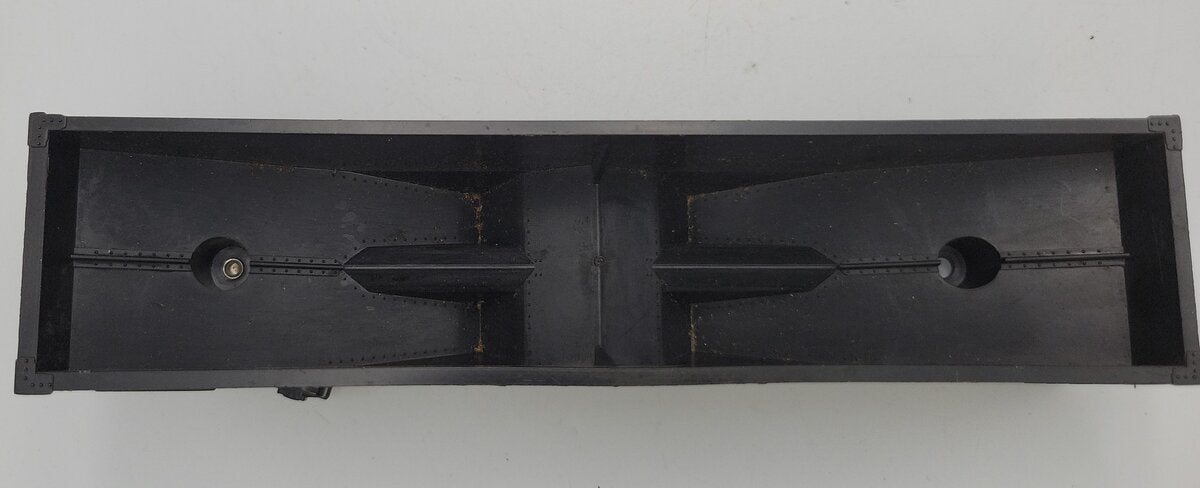 Lionel 9010-10 Illinois Central Black Plastic Hopper Car Shell w/o Truck #6113