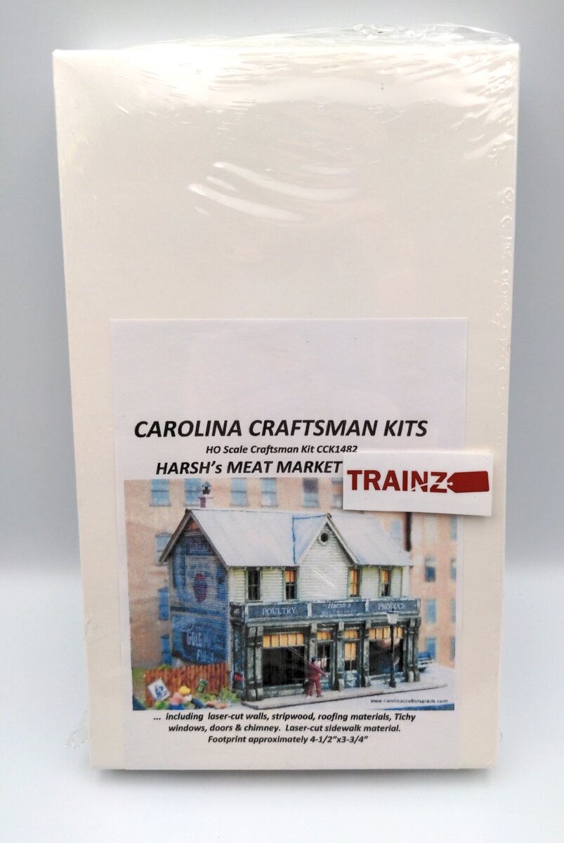 Carolina Craftsman CCK1482 HO Harsh's Meat Market Kit