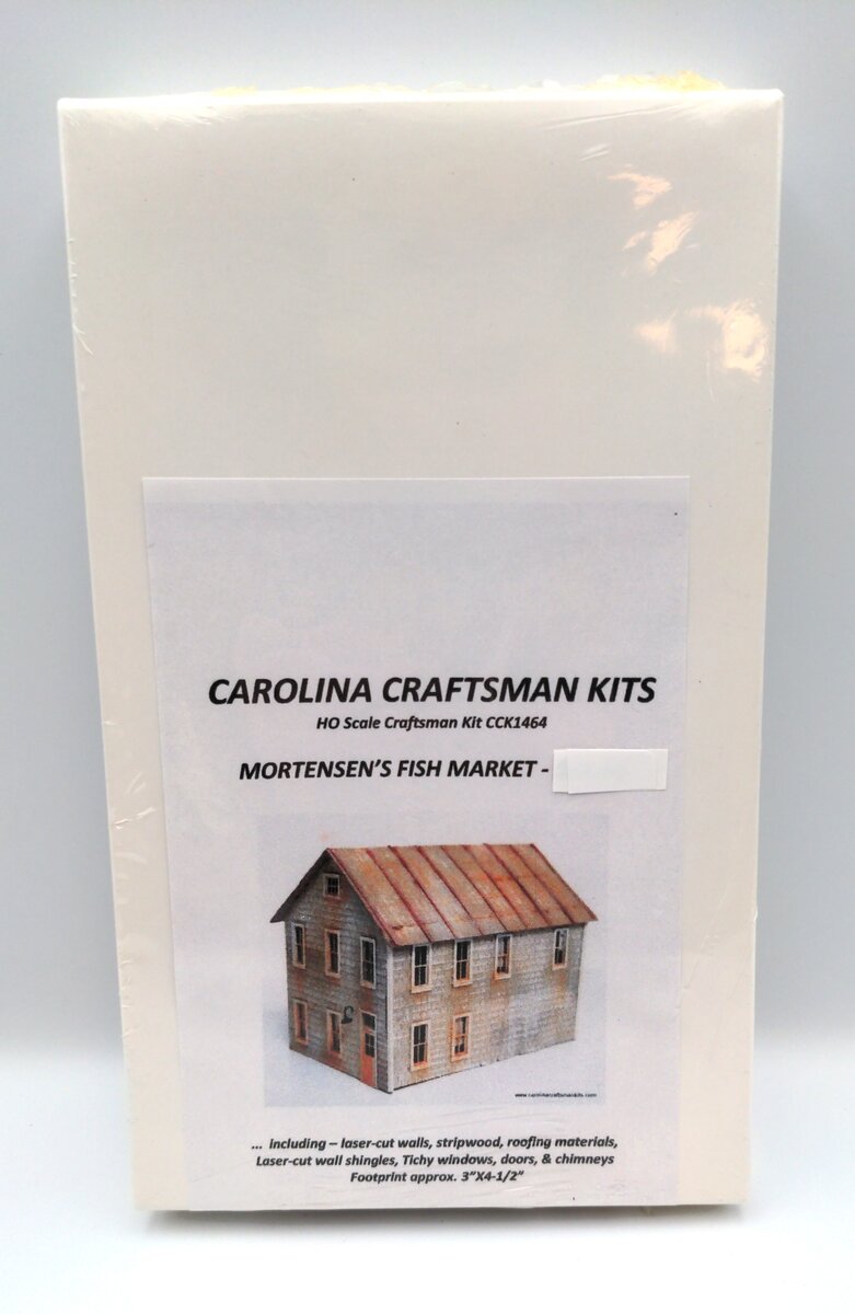 Carolina Craftsman CCK1464 HO Mortensen's Fish Market Model Kit