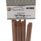 Frenchman River Modelworks 1582 Multi Scale HO/O/ON30 Tall Pilings (Set of 4)