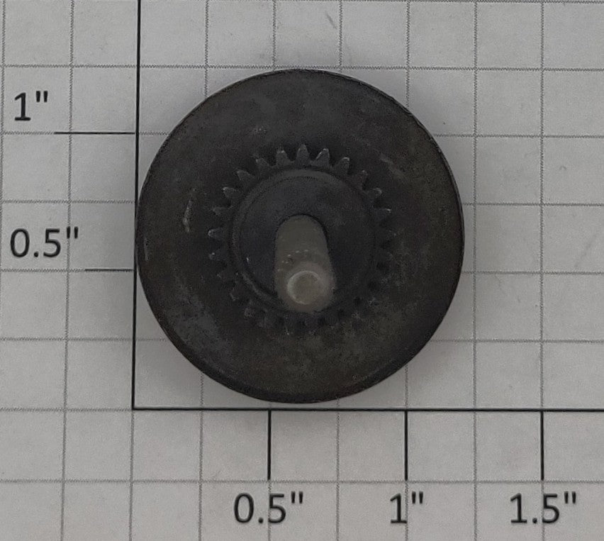 Lionel 2330-37 Gear End Wheel with Swaged Axle