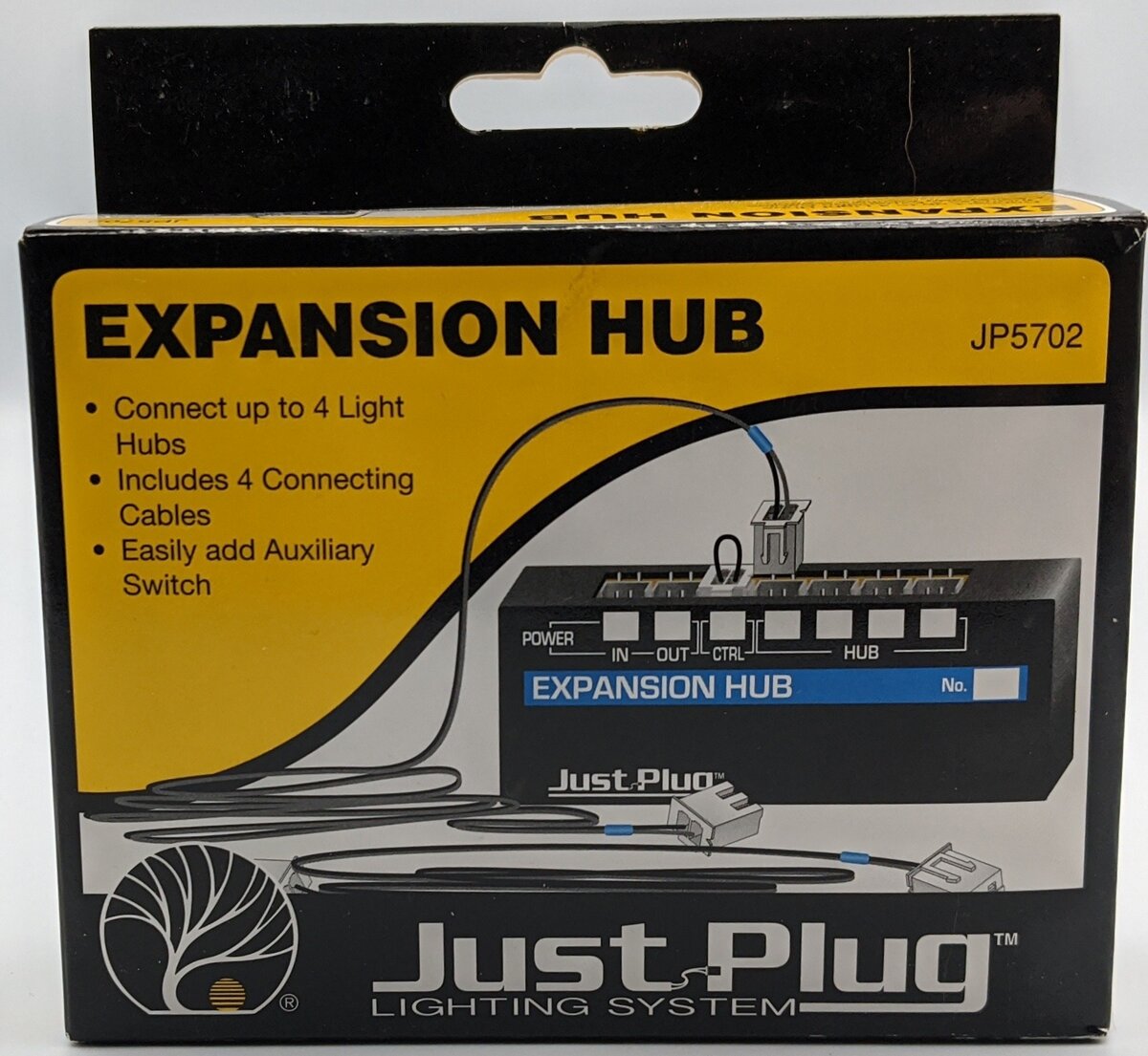 Woodland Scenics JP5702 Expansion Hub For Light Hubs