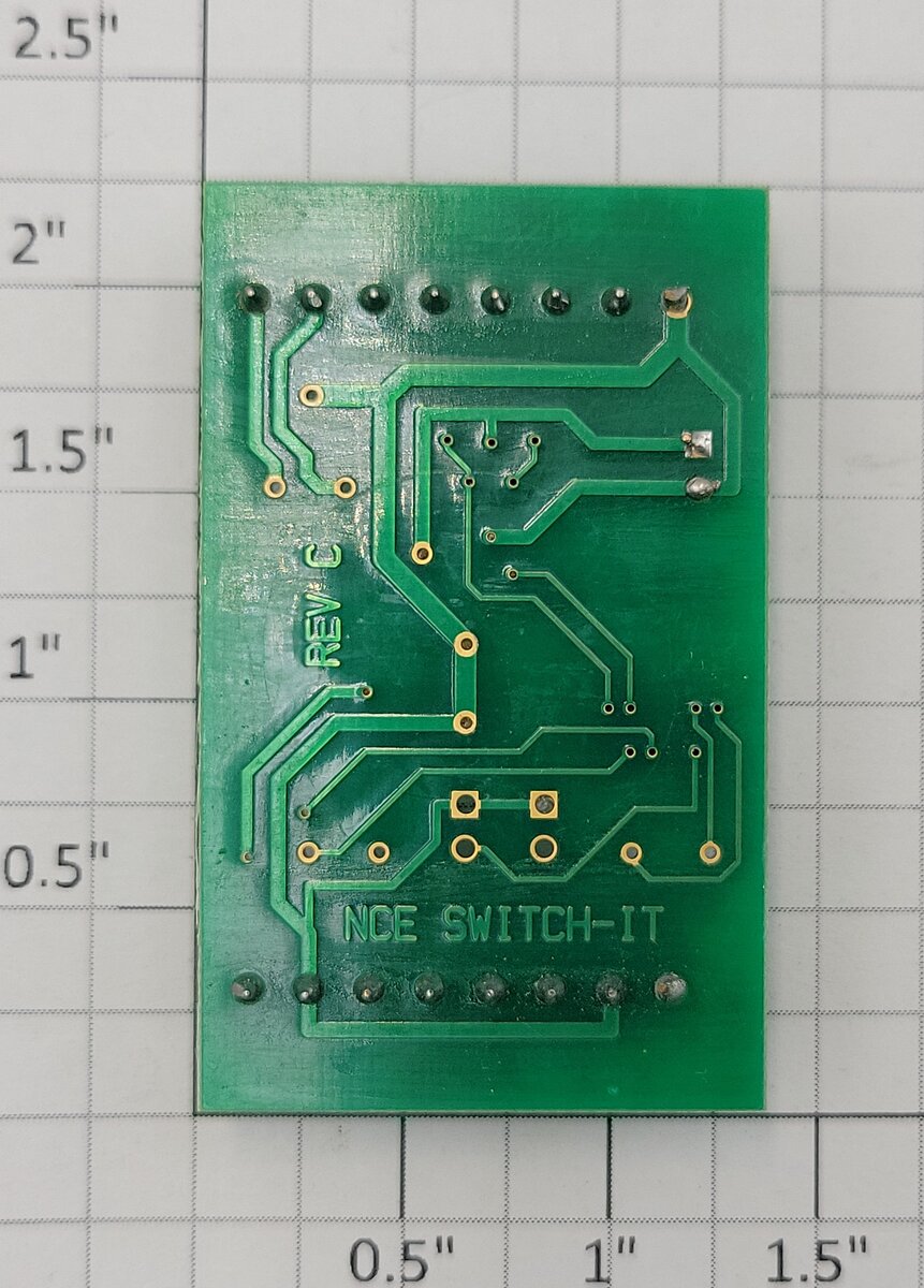 NCE Switch-It Switch Machine Controller PCB Circuit Board