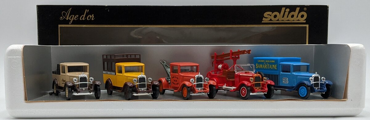 Solido 1:43 AGE D'OR Vehicles (Set of 5)